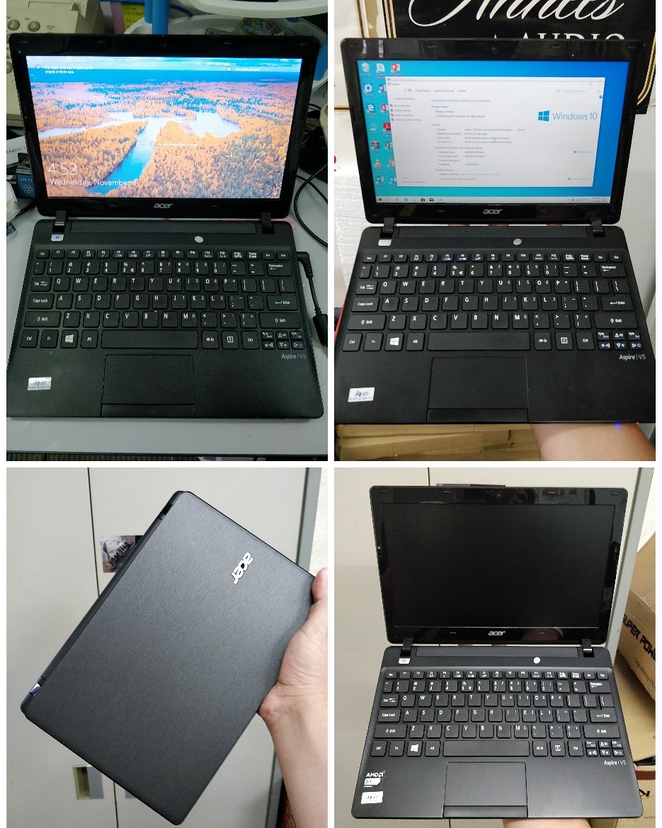 Acer v5 установка windows 7