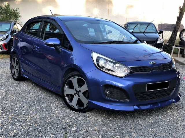 Kia rio blue