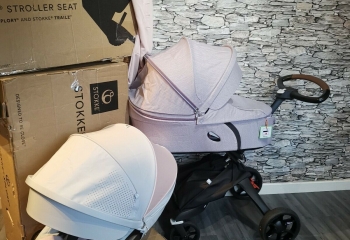 brand new boxed Stokke Xplory V6 Warranty stroller system
